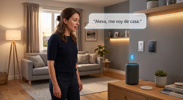 Control de Domótica por Voz Alexa
