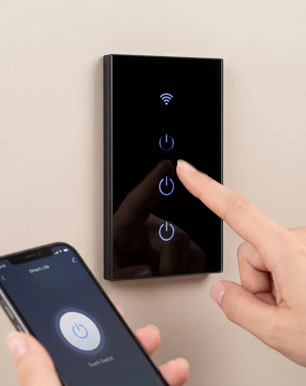 Interruptor Touch Inteligente Zigbee